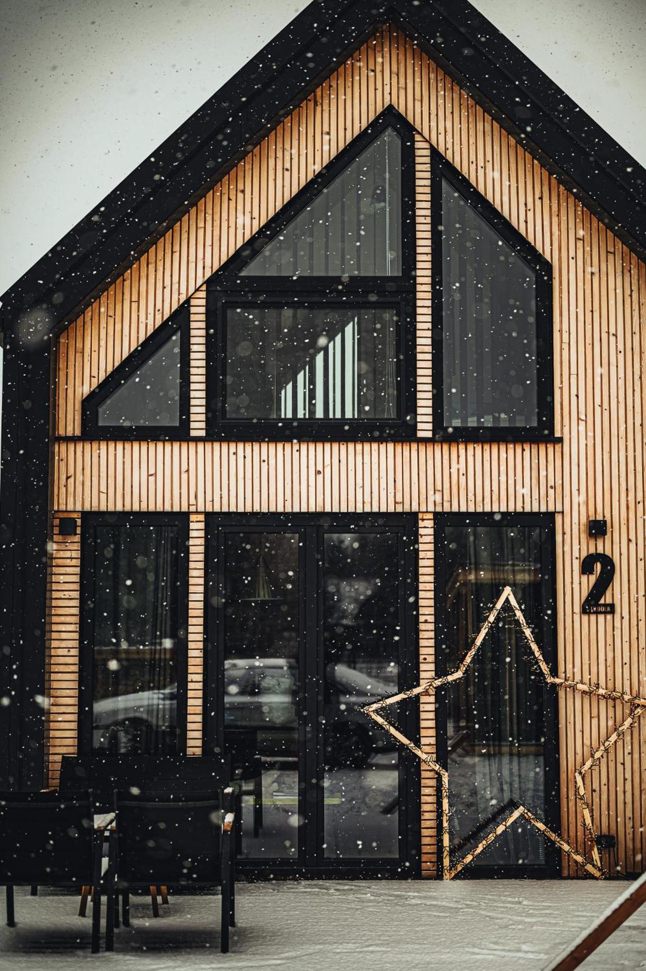 Mazurska Stodola Na Polwyspie Pilchowskim Pilchy ภายนอก รูปภาพ